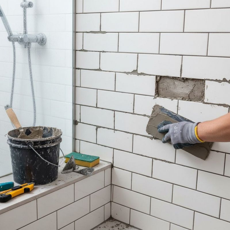 Bathroom Grout Repair